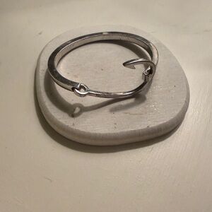 Miansai Sterling Silver Hook Bracelet